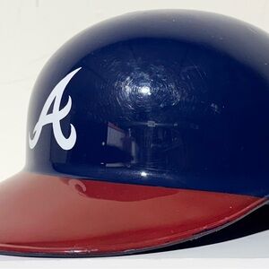 ATLANTA BRAVES Vintage Laich Replica Batting Helmet OFFICIAL Blue Red USA MLB